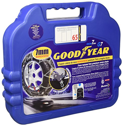 Goodyear 77951 Catene Neve 7 Mm Per Auto, Misura 065