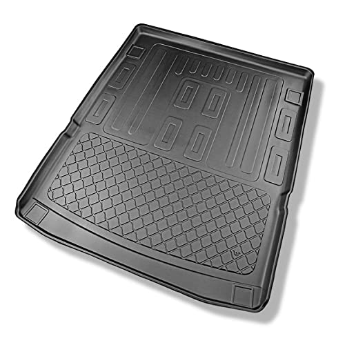 Mossa Vasca Baule Compatibile Con Volkswagen Caddy V Maxi Van (11.2020- ) - Tappetino Per Bagagliaio - Tappeto Bagagliaio Per Auto - G1