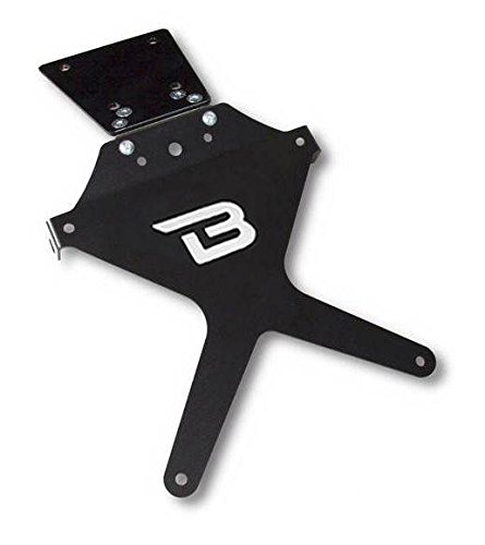 Portatarga Reclinabile Regolabile Barracuda Moto Kawasaki 636 2005-2006