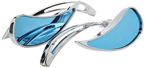 A Manubrio Pro Cromato Specchio Paio Moto Custom M8 Chrome Dx + Sx