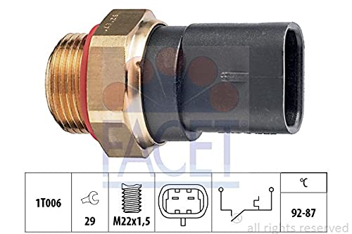 Facet 7.5187 Termocontatto, Ventola Radiatore