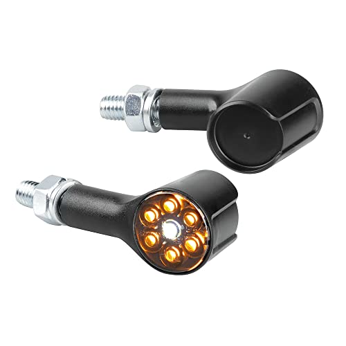 Lampa 91626 Magnifier Front, Frecce Moto Led Omologate, Indicatori Di Direzione A Led E Luce Di Posizione Anteriori - 12V Led