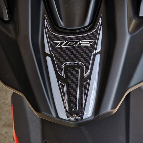 Resin Bike Adesivi Moto Compatibile Con Benelli Trk 702 2023 Neutro. Protezione Puntale Frontale Da Urti E Graffi. Adesivi Resinati Con Effetto 3D Mad