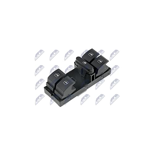 Interruttore Alzacristallo Vw Golf V 2003-, Golf Vi 2008-, Passat B6 2005-, Passat B7 2010-, Skoda Fabia Ii 2010-, Octavia Ii 2008-, Roomster 2010-, S