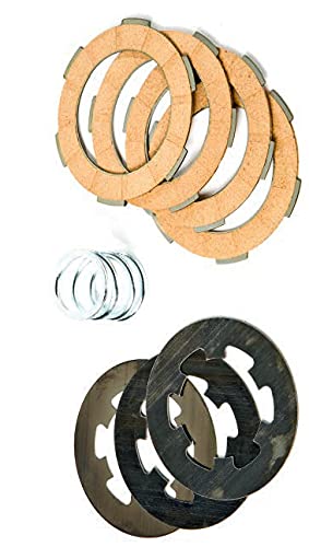 Ferodo Set Completo Frizione Racing Vespa 50-90-125 Primavera-Et3 (Dischi E Rallini Frizione) / Clutch Kit Racing Vespa 50-90-125 Primavera-Et3 (Clutc