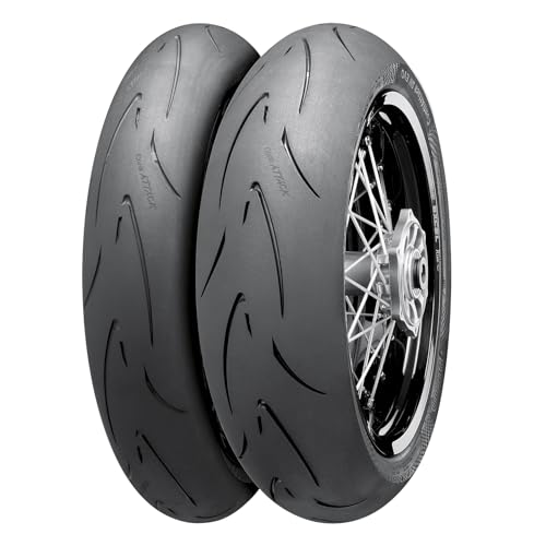 Continental 73554 Pneumatico 150/60 R17 66H Contiattack Sm Evo