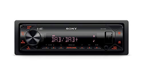 Sony Dsx-B41D - Autoradio Con Ricezione Dab/Dab+/Fm, Microfono Esterno Incluso, Illuminazione Variabile, Dual Bluetooth, Siri Eyes Free, Aux E Usb, Po