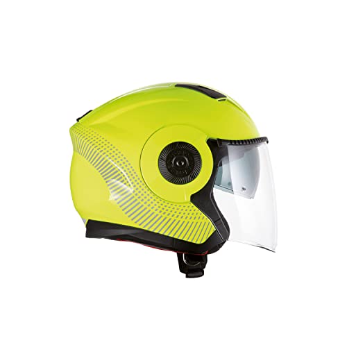Tucano Urbano Casco El Tange Yellow Fluo Graphic–A Lucido Xs