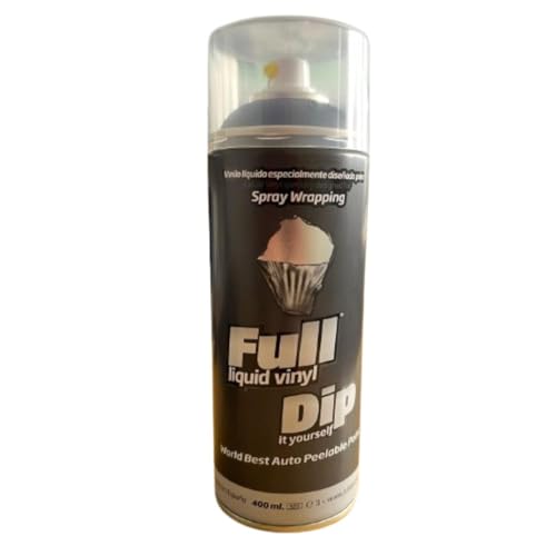 Dip Full Color Spray Liquido Vinile Solido 400 Ml - Nero