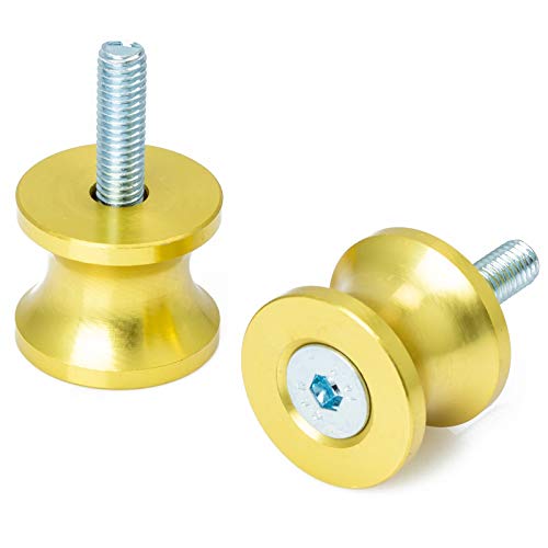Coppia Supporti Cavalletto Moto Nottolini Accessori Alzamoto Vite M 0 6 Oro