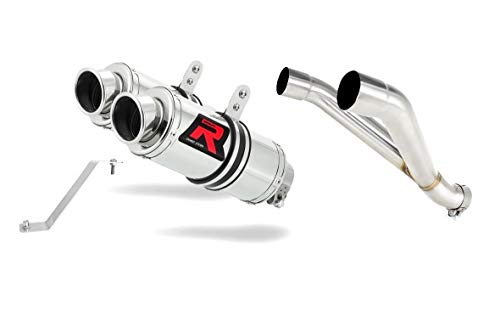 Mt 03 660 Marmitta Racing Tondo Dominator Exhaust Terminale Di Scarico Silenziatore 2006 2007 2008 2009 2010 2011 2012 2013