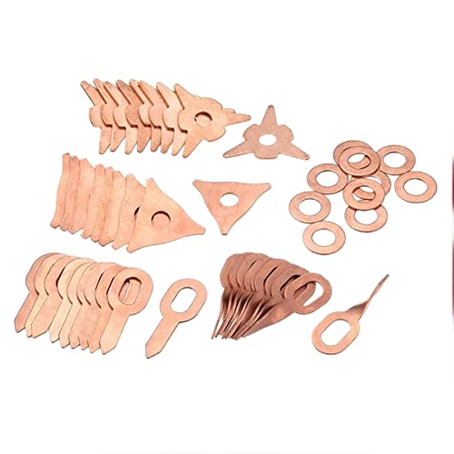 48Pcs Stud Saldatura Kit Accessori Dritto Ritorto Dent Tirare Anelli Hook Rondella Stella Pad Uni Spotter Starter Kit