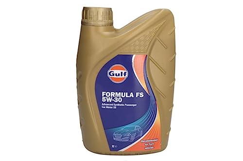 Gulf Formula Fs 5W-30 - Olio Motore Completamente Sintetico, 5W-30, Da 4 Litri O 1 Litro