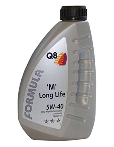 Q8 Olio Motore Formula M Long Life Very High Performance Sintetico Sae 5W-40 1 Lt