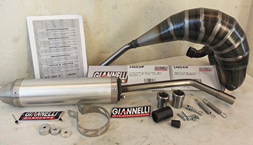 Giannelli Marmitta Hm Cre 50 Baja '12 Verniciata Trasparente