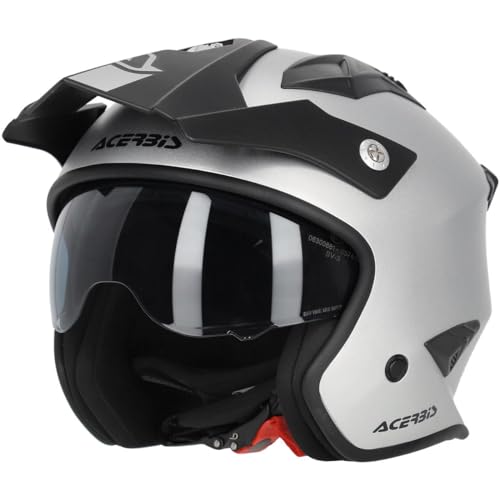Acerbis Casco Jet Jet Aria Metallic Grigio 25.937.856.066 Taglia L