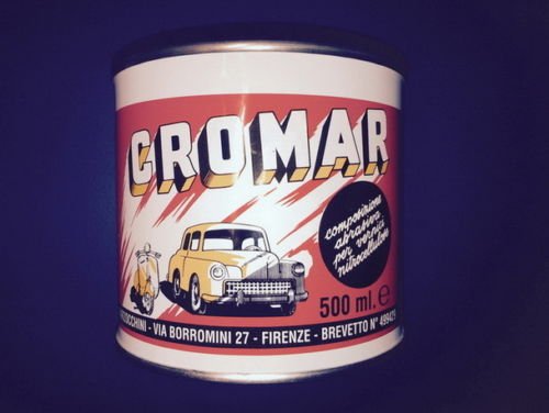 Pasta Abrasiva Cromar Gialla Decolorata Lattina Da Ml 500 Per Lucidatura