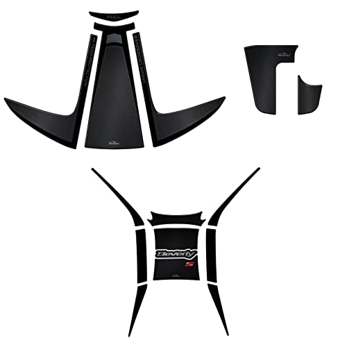 Resin Bike Kit Adesivi Scooter Compatibile Con Piaggio Beverly S 300 - Piaggio Beverly S 400 2021 2022. Protezione Moto Serbatoio Da Urti E Graffi. Ad