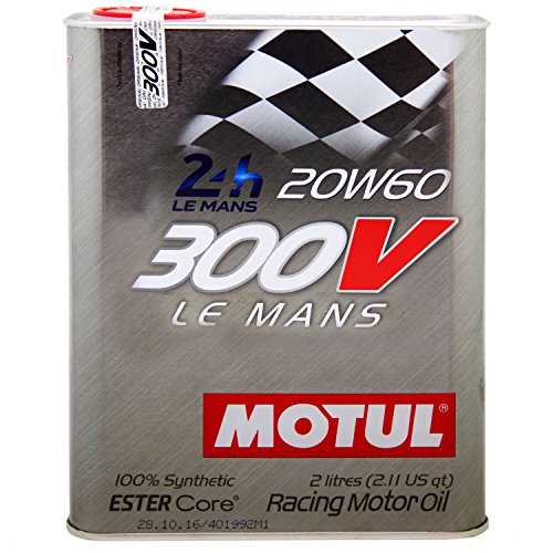 Motul Le Mans 20W60 Olio Motore Racing Poli, 2 L