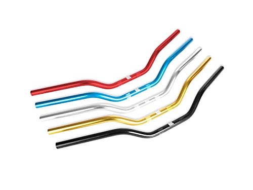 Manubrio Racing 22 Piega Bassa Barracuda Moto Universale Ergal Alleggerito Colore Nero