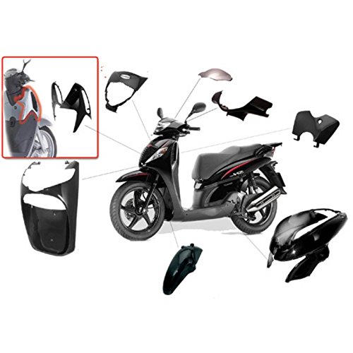 One By Camamoto Cod.77366850 Set Kit Plastiche Carene Colore Nero
