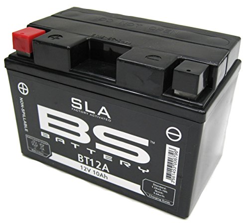 Batteria Moto Sla Bs Battery 300679 Bt12A Agm, Nero