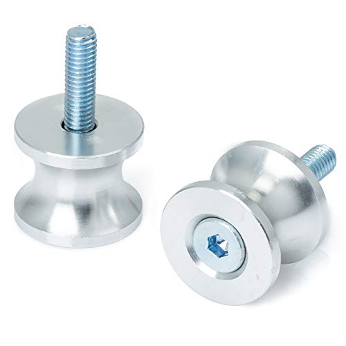 Coppia Supporti Cavalletto Moto Nottolini Accessori Alzamoto Vite M 06 Argento