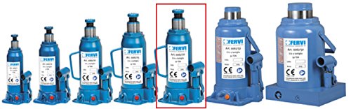 Cric Idraulico A Bottiglia 15T Fervi 0062/15