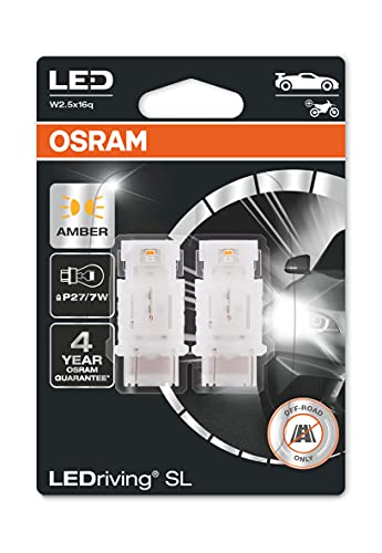 Osram Ledriving Lampade Di Segnalazione A Led, Solo Fuoristrada, Non Omologati Ece, Doppio Blister, Giallo