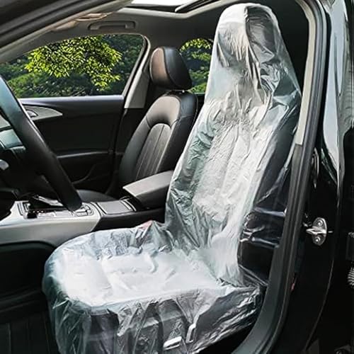 Virsus 150 Coprisedili Universali Monouso Per Auto Tst, Misura 135X80 Cm, Colore Bianco, 1 Rotolo A Strappo, 2 Tasche Per Protezione Sedili Per Offici