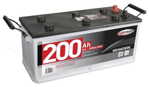 Batteria Autocarro 200Ah 1000A Polo Positivo:Destro Cassetta C