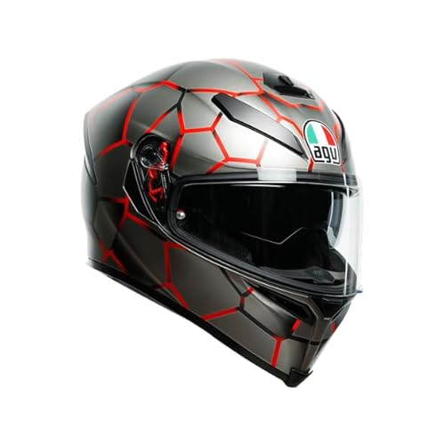 Agv Casco K5 S E2205 Multi Mplk Vulcanum Red S