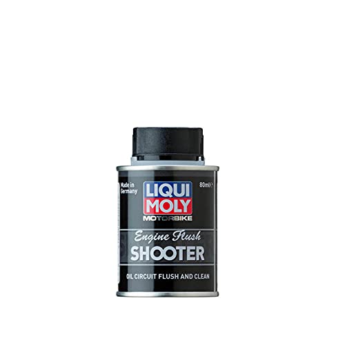 Liqui Moly Motorbike Engine Flush Shooter 7242 Liquido Detergente Per L'Eliminazione Dei Depositi Dannosi All'Interno Del Motore