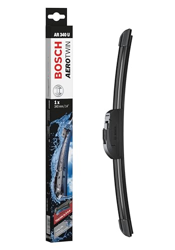 Tergicristalli Bosch Aerotwin Ar340U, Lunghezza 340Mm, 1 Tergicristallo Per Parabrezza Anteriore