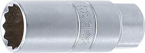 Bgs 2793 | Inserto Per Candele Duodici | Azionamento Quadrato Interno 10 Mm (3/8") | Sw 18 Mm