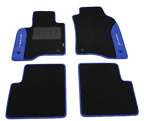 Color0000063B, Tappeti Auto Moquette Antiscivolo Compatibile Con Panda Iii, Panda Iii Natural Power, Panda Iii 4X4 Dal 2012-, Panda Iii Cross Dal 2014