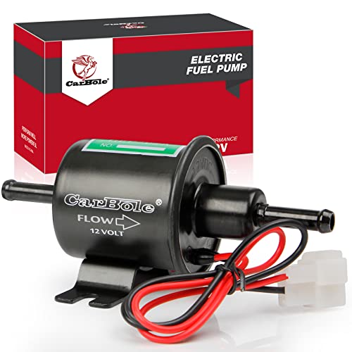 Carbole Pompa Carburante 12 V Hep-02A Pompa Benzina 2.5-4 Psi Elettrica Inline Ad Alta Pressione, Universale Per Benzina Diesel