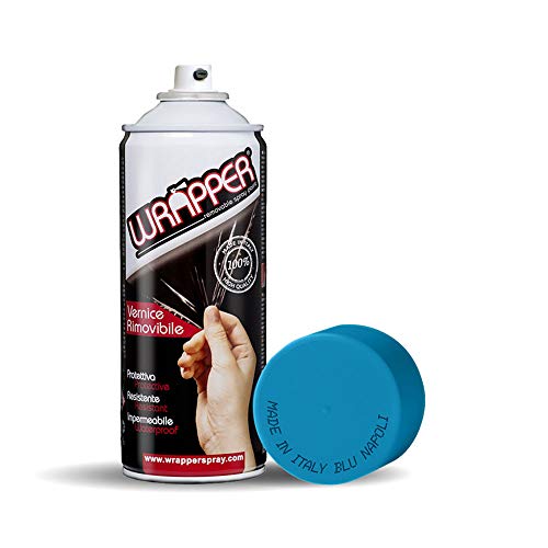 Wrapper Spray Vernici Rimovibili Tinte Ral, Blu Napoli