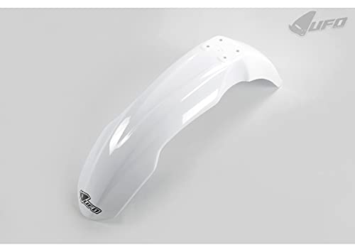 Ufo Plast Parafango Anteriore/Front Fender Bianco/White 041 Compatibile Con Honda Crf 450R Dal 2004 Al 2008 Crf 450X Dal 2005 Al 2016