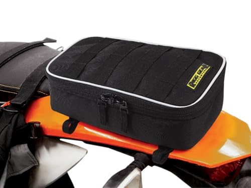 Nelson-Rigg Rg-025R Rigg Gear Borsa Parafango Posteriore Con Rullo Per Attrezzi, 1 Pezzo, Nero/Grigio
