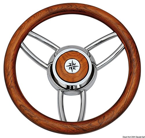 Osculati Volante Bliz Legno Opaco Teak