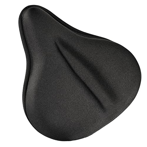 Fucnen Coprisella Cyclette Gel 27 X 25 Cm Coprisellino Cyclette Imbottito Coprisella Bici Gel Morbido Comodo Per Selle Da Mtb Corsa Protezione Per La