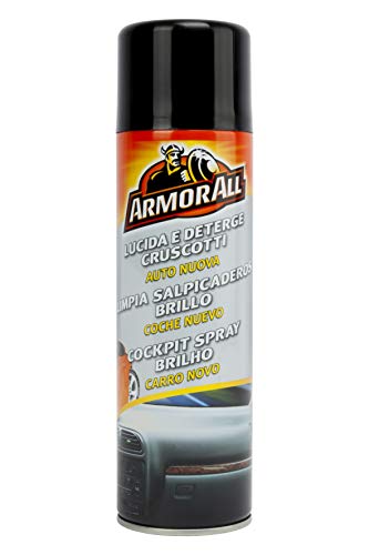 Armor All Lucida E Deterge Cruscotti "Auto Nuova", Ravvivante Per Abitacoli, Plastiche E Vinili, 500 Ml, Gaa83500Spi