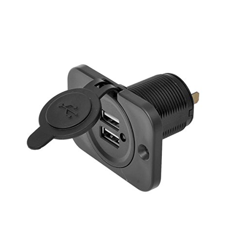 Iwh 19006 - Presa Usb Doppia Da Incasso, 12/24 V, 2100 Mah