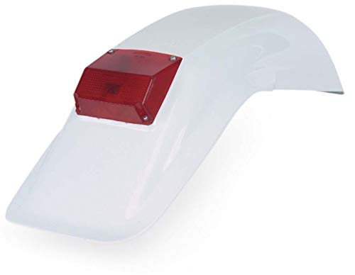 Acerbis 0008013.030 Parafango Posteriore Baja Bianco, Taglia Unica