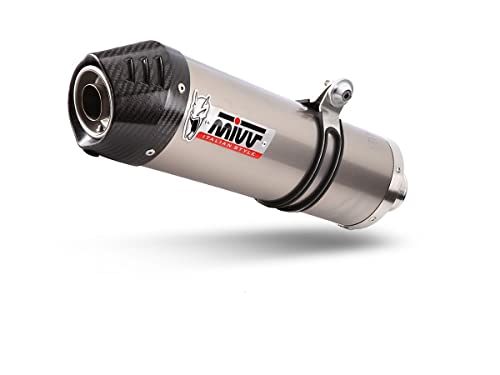 Terminale Mivv Oval Titanio Carbonio Benelli Trk 502 X 2018