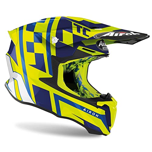 Airoh Twist 2.0 Tc21 Yellow Gloss S