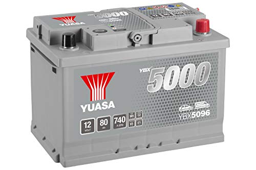 Yuasa, Ybx5096, Batteria Di Avviamento Ad Alte Prestazioni, Argento