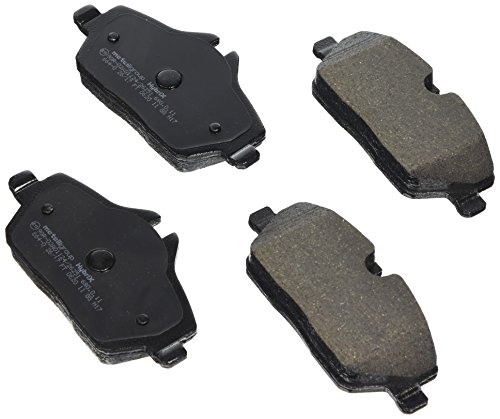 Metelligroup 22-0664-0 Pastiglie Freno Anteriori E Posteriori, Made In Italy, Pezzo Di Ricambio Per Auto/Automobile, Kit Da 4 Pezzi, Certificate Ece R