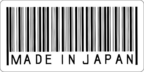 Adesivi Per Auto, Moto, Made In Japan Jdm Corsa Giappone, Colore: Nero